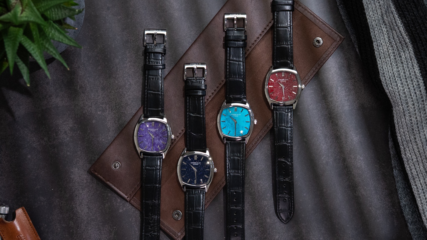 Anders & Co continue the stone dial trend with a Swedish spin