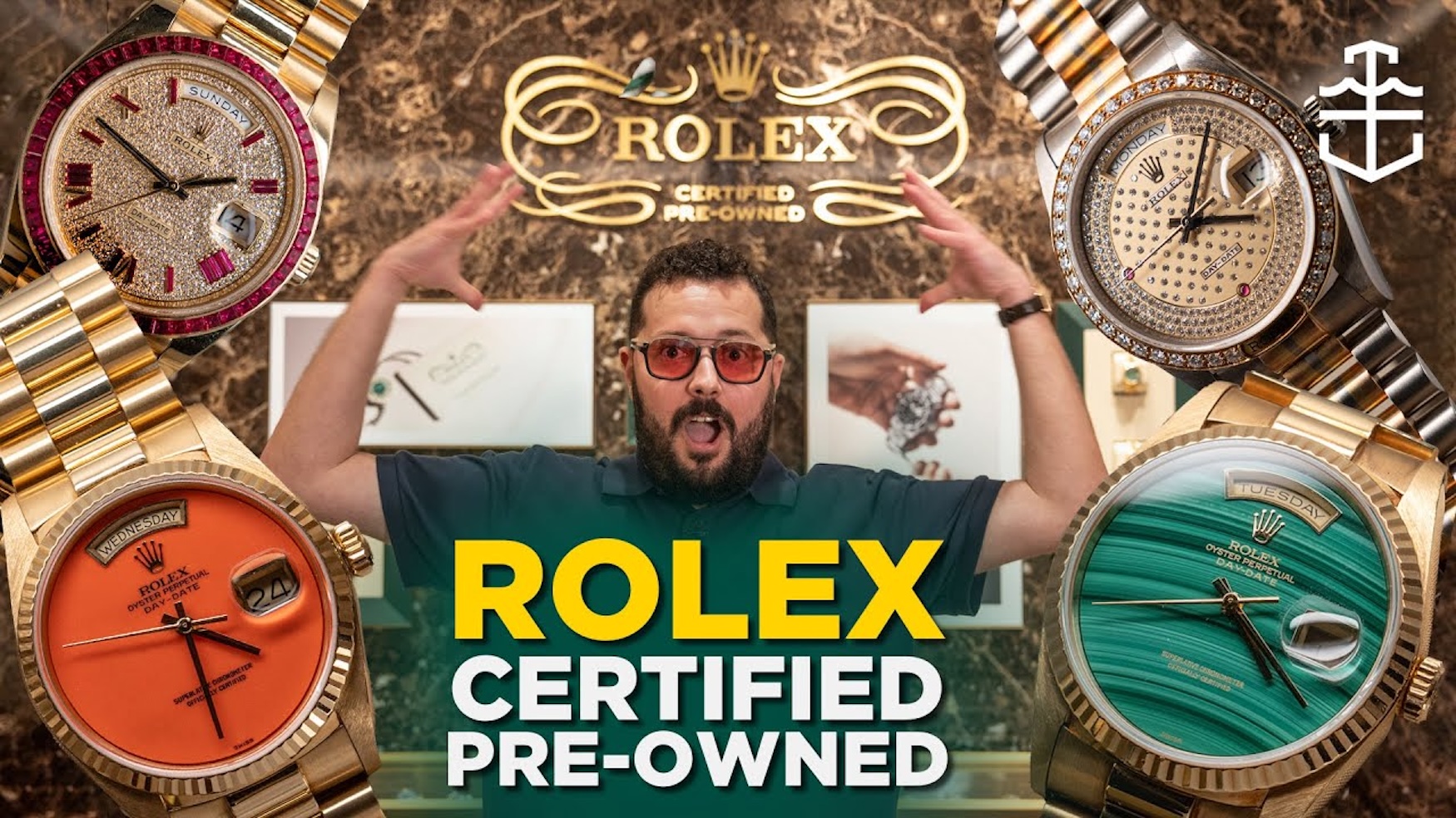 We checked out some insane Rolex CPO Day-Date watches in Dubai