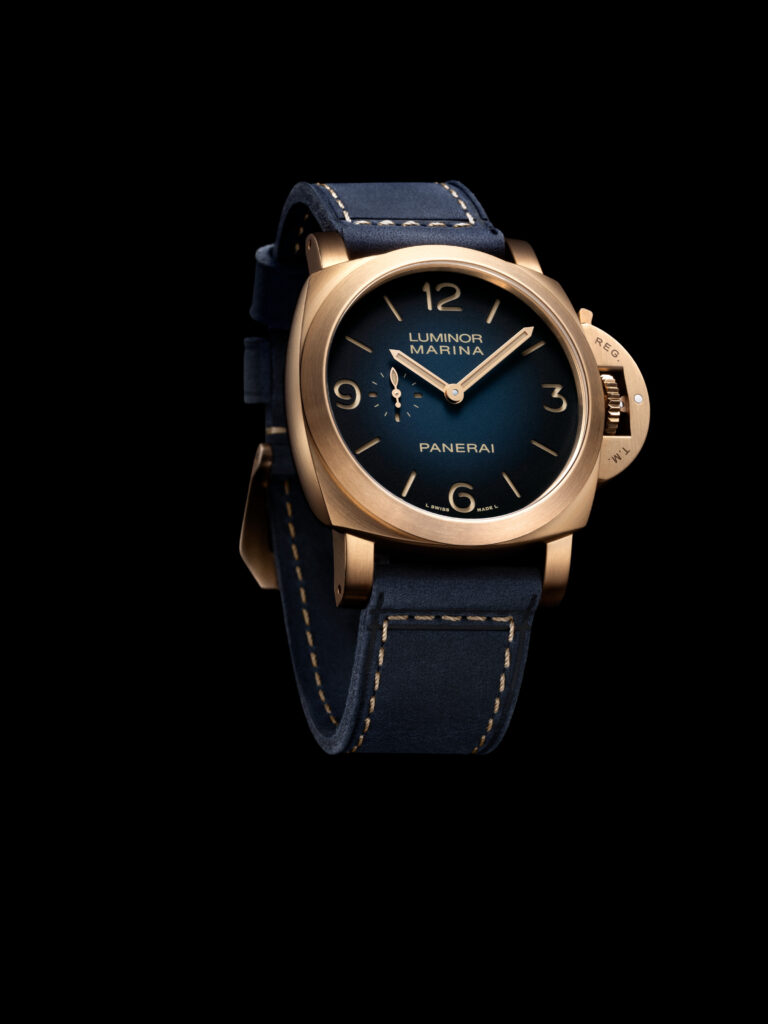 Panerai gives the Luminor Marina its first-ever bronze treatment