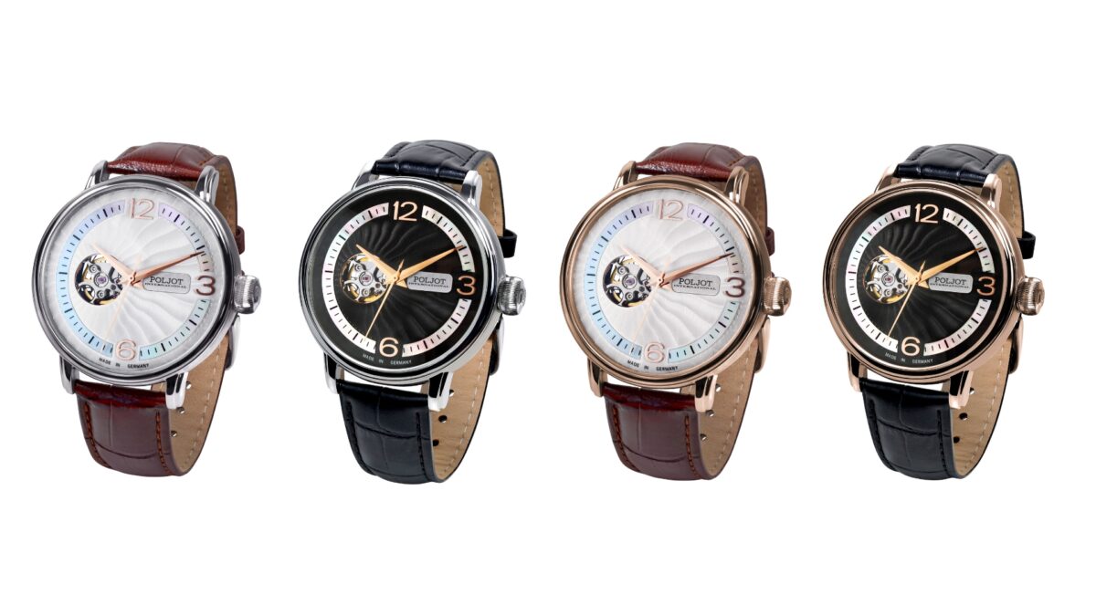 Poljot-International wears its heart on its dial in new watch series