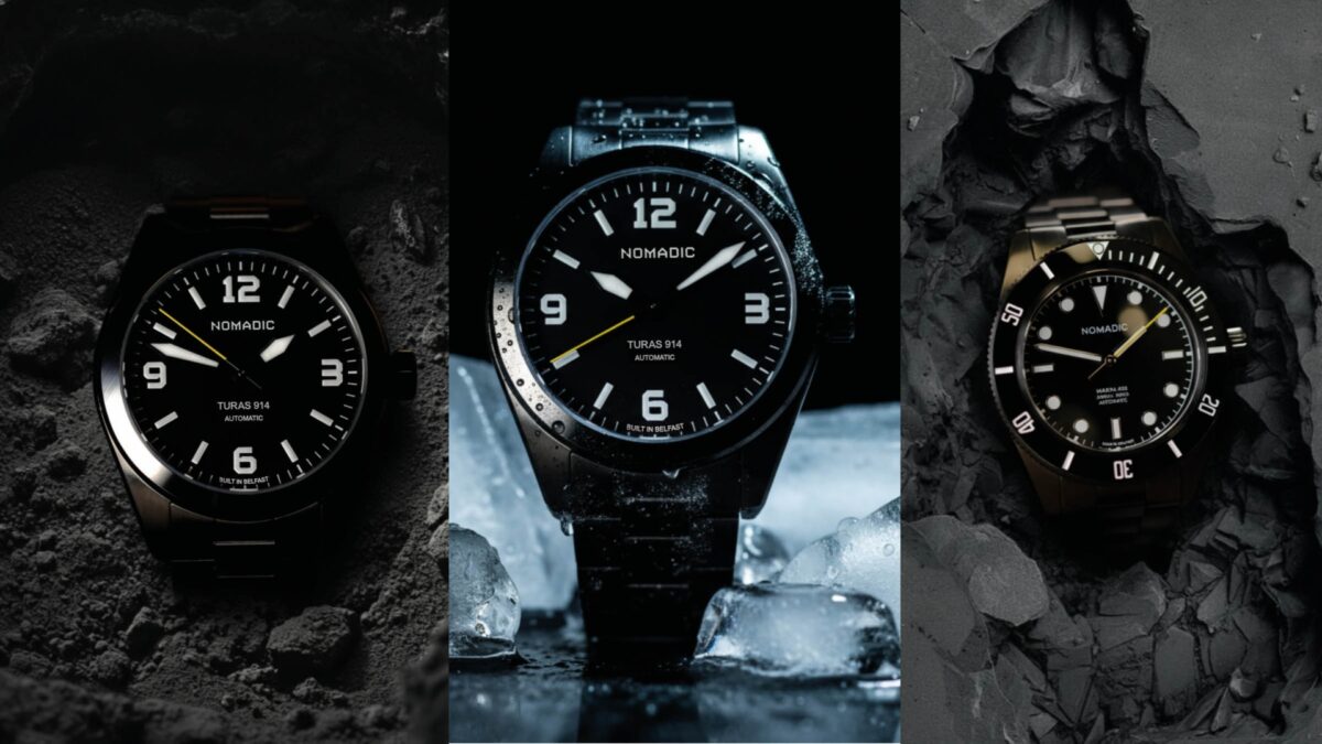 Stealth mode activated: Nomadic Watches launches blackout range