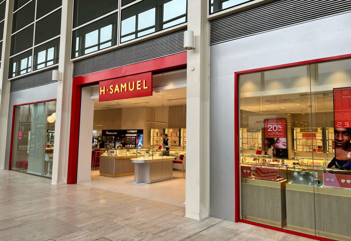 UPDATED: Ernest Jones and H. Samuel same sales store sales rise in latest quarter