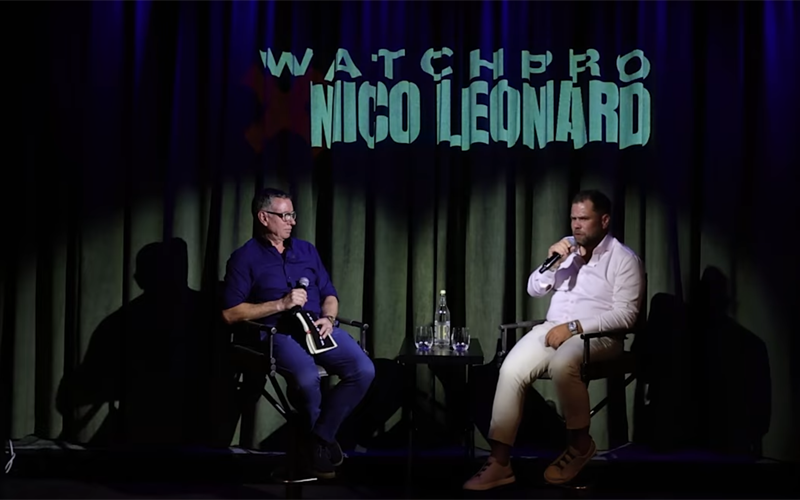 WatchPro spars with Nico Leonard at Dubai Watch Week