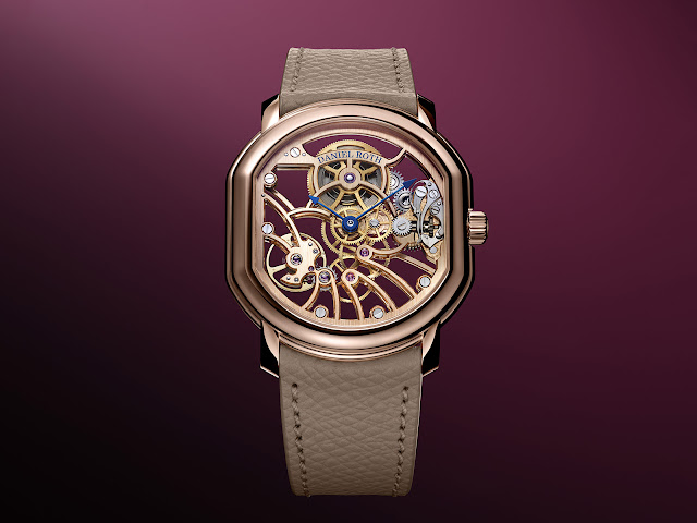 Daniel Roth Extra Plat Rose Gold Skeleton: openworked elegance