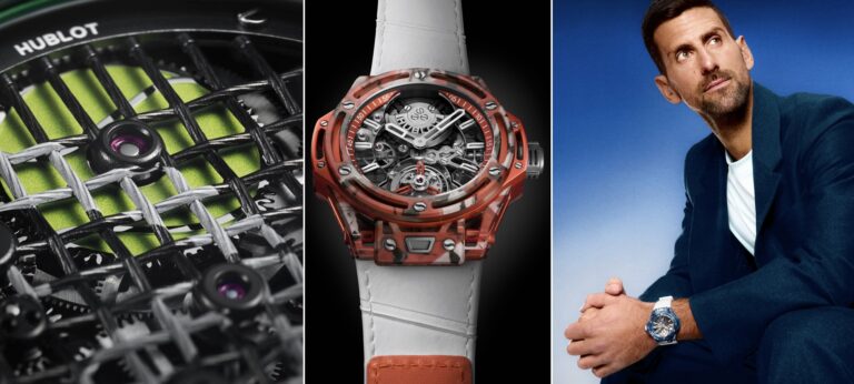 Watch Release: Hublot Big Bang Tourbillon Novak Djokovic GOAT “Tennis Surface” Edition Watch