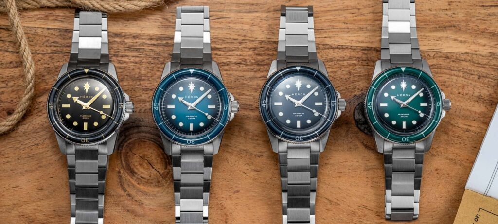 Introducing: The Héron Marinor — An Updated Dive Watch From Canada