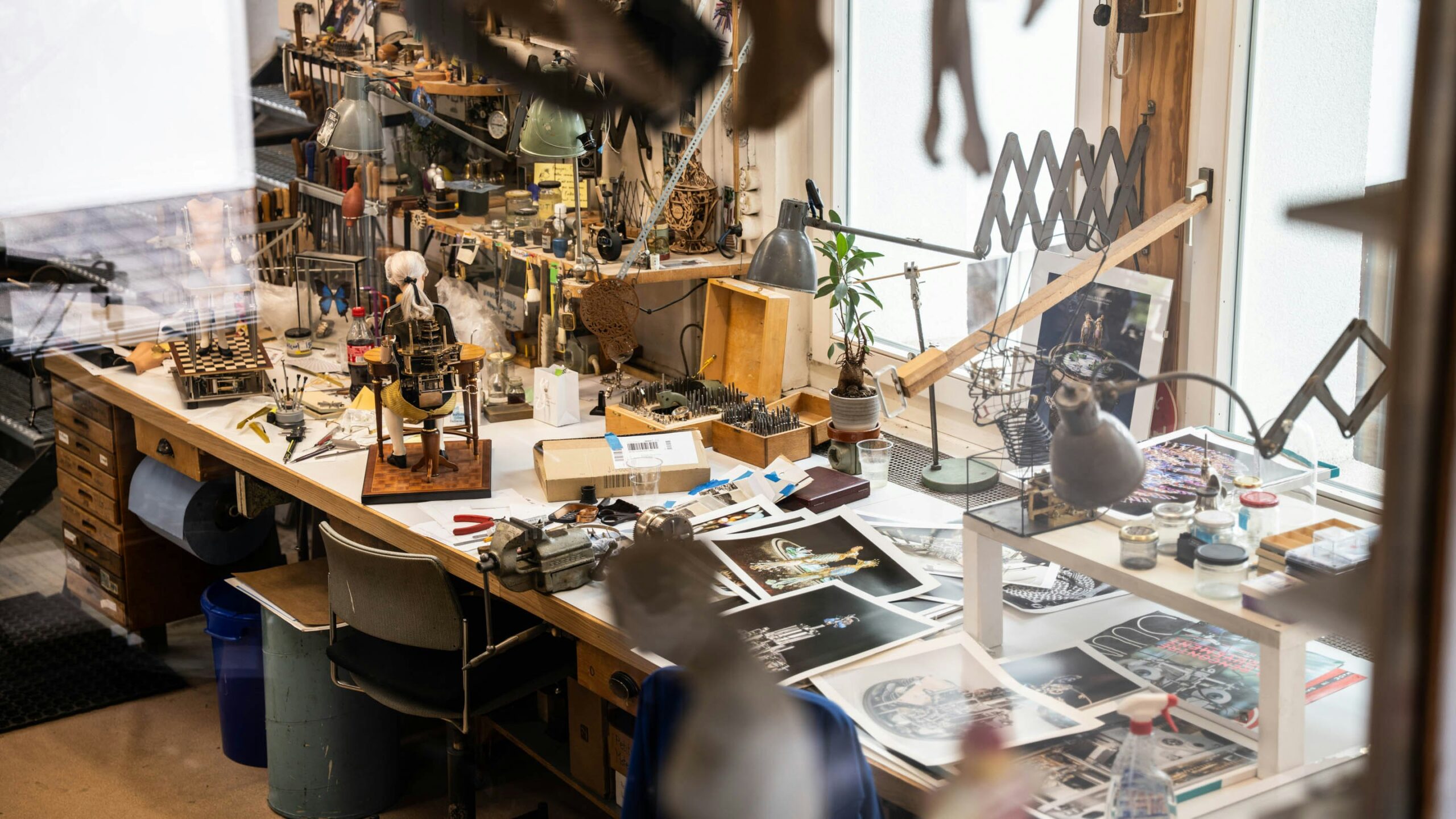 Photo Report: Inside The Whimsical Workshop Of François Junod, Master Of Automata