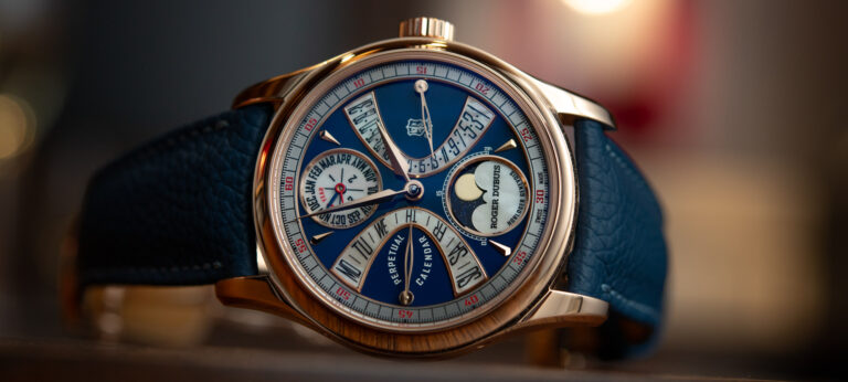 Hands-On: Roger Dubuis Hommage Placide Perpetual Calendar Biretrograde Watch