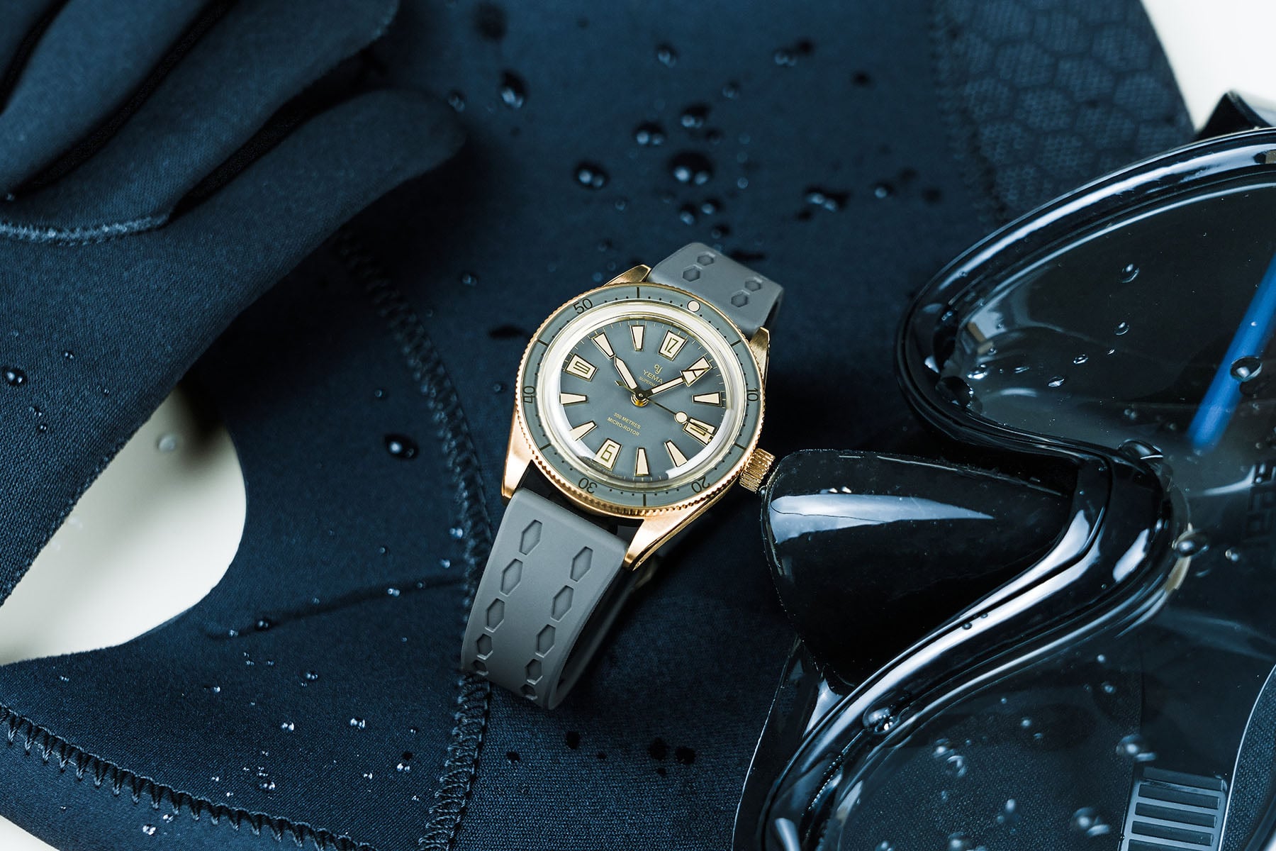 Yema Unveils The Skin Diver Slim Bronze CMM.20 Limited Edition