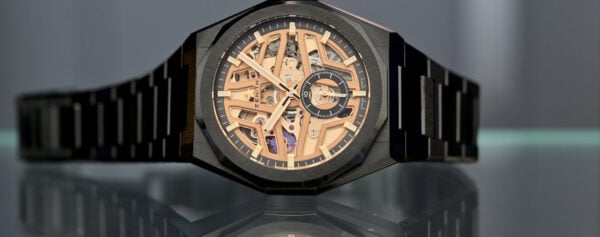 First Look – The Zenith Defy Skyline Skeleton Black Ceramic & Gold