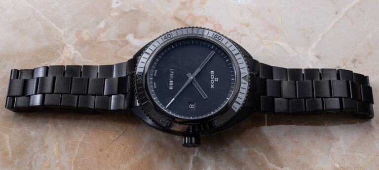 Edox Hydro-Sub Limited Edition Label Noir Hands-On: The Brand’s Classic Dive Watch Gets The Blackout Treatment