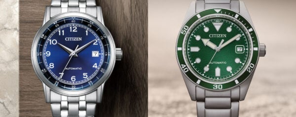 Introducing – The New, Ultra-Accessible Citizen Automatic NJ0210 Dress and NJ022 Diver-Style Series