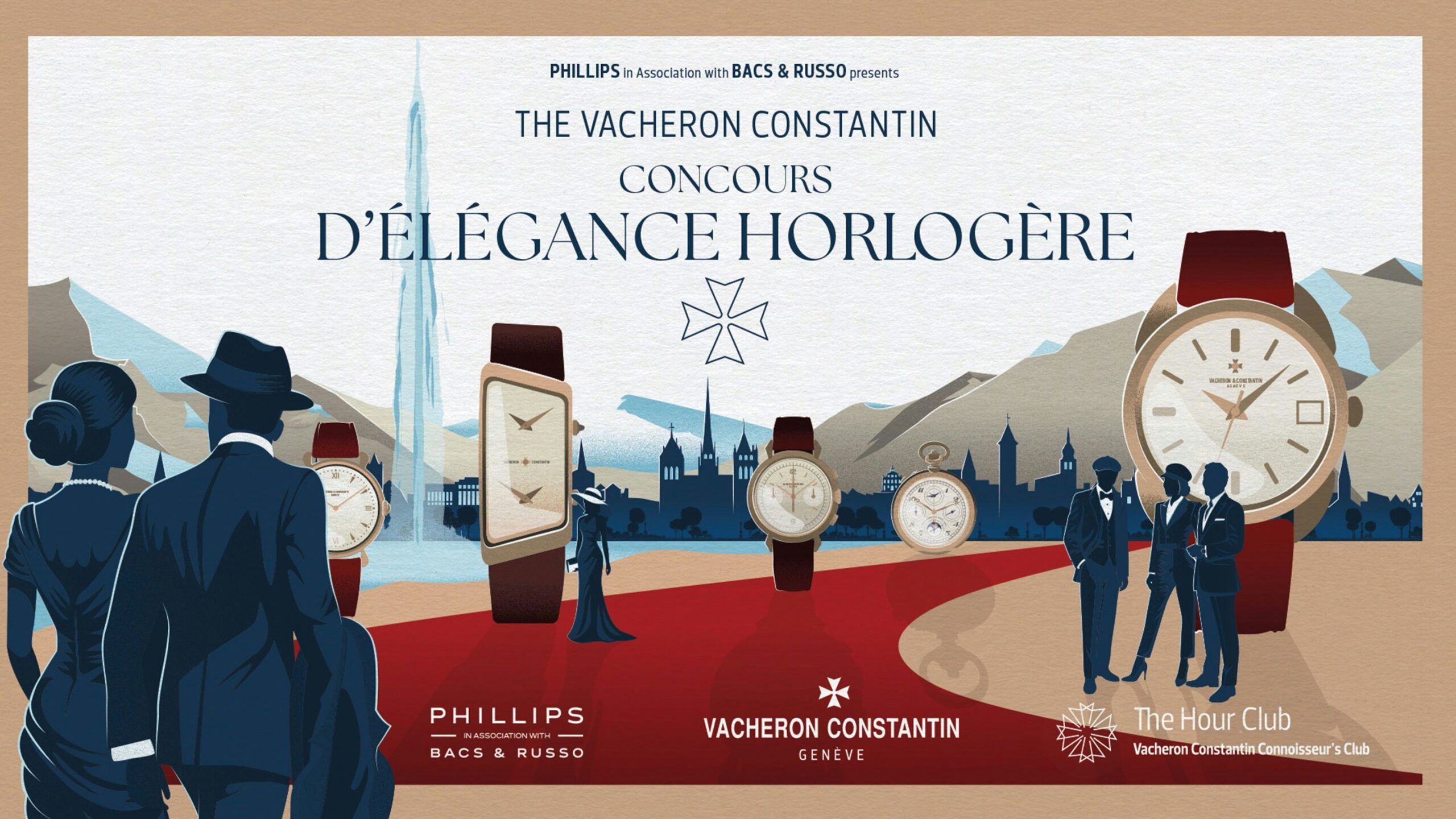 Vacheron Constantin And Phillips Announce Concours d’Élégance Horlogère