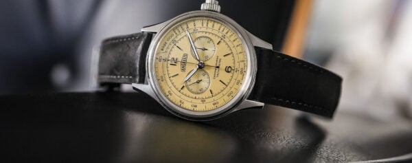 In the shop – The MONOCHROME Montre de Souscription 5 x Angelus Chronographe Tachymètre