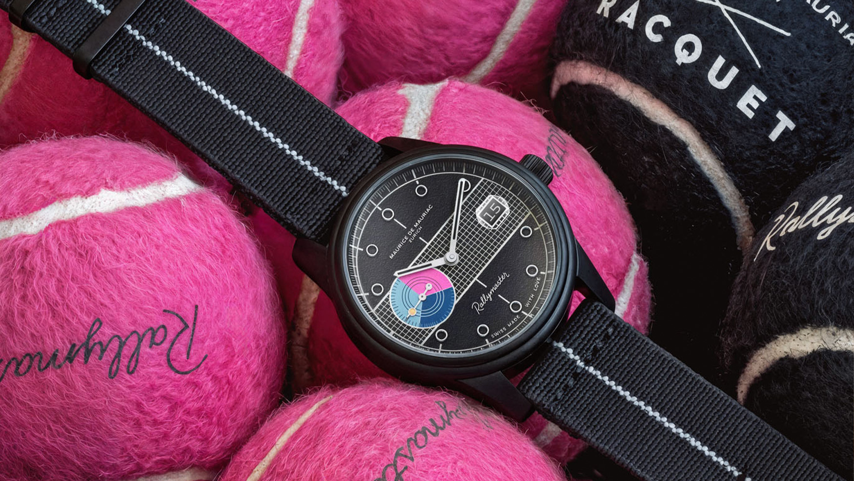 Maurice de Mauriac x Racquet kicks off 2026 with a new tennis-inspired Rallymaster with a difference