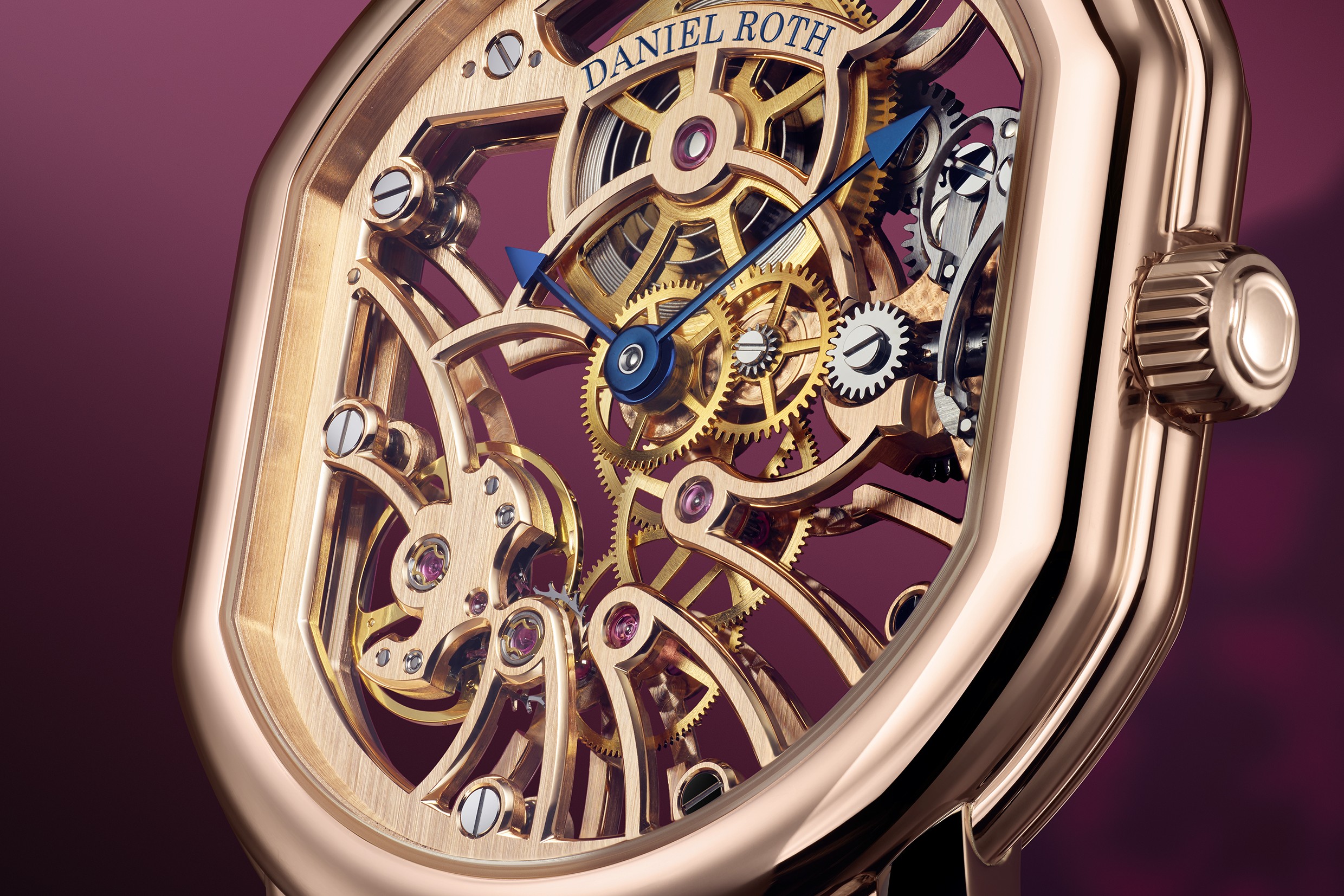Diving Into the New Daniel Roth Extra Plat Rose Gold Skeleton