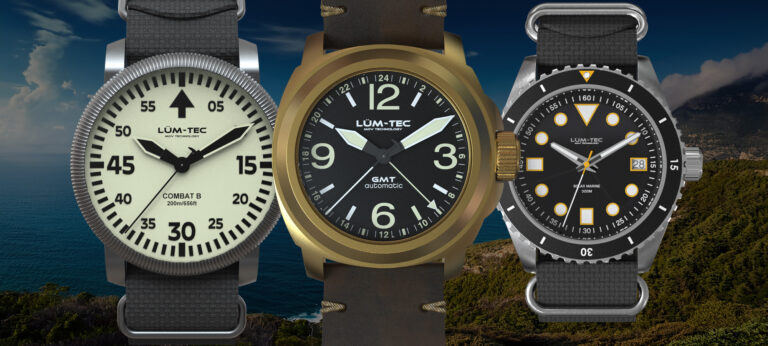 LÜM-TEC Introduces 2026 Watch Lineup: Bronze GMTs, New Combat B Automatics & Solar Marine Updates