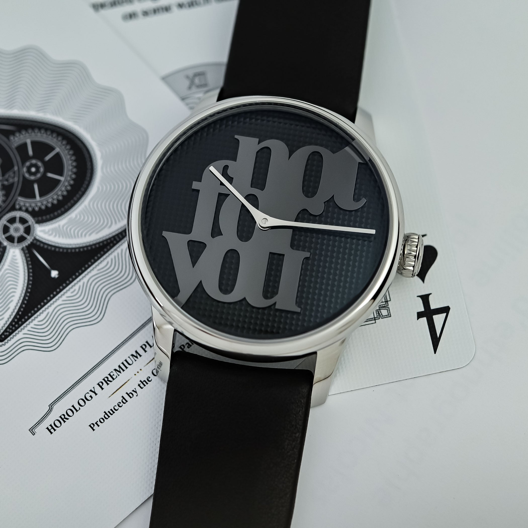 New: Louis Erard x Monica Bonvicini NOT FOR YOU