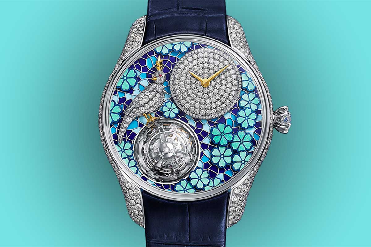 Revolution Awards 2025: High Jewellery — Tiffany & Co. Bird on a Flying Tourbillon – Azure Blossom
