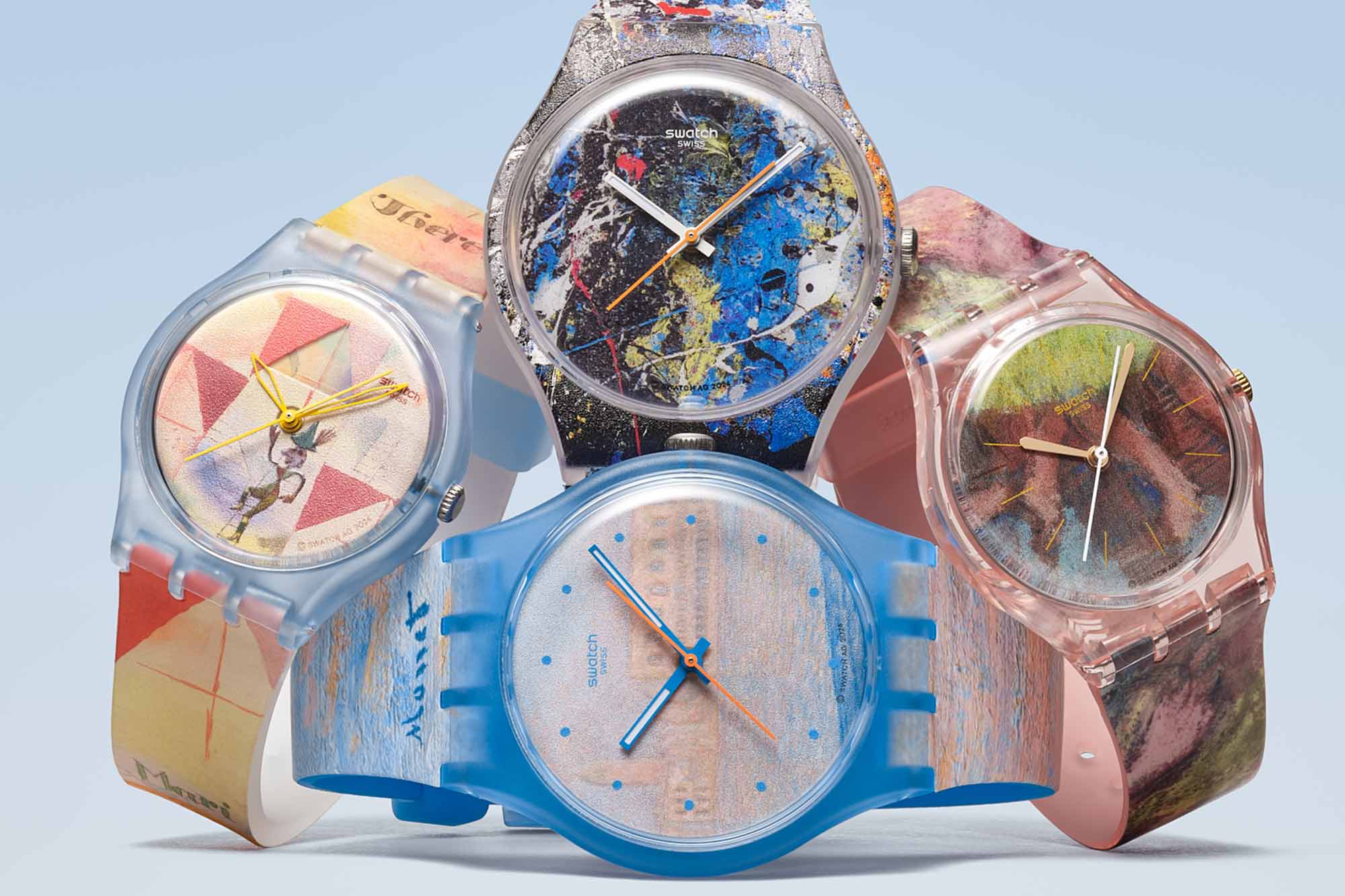 Swatch Expands their Art Watch Lineup with a New Guggenheim Collaboration