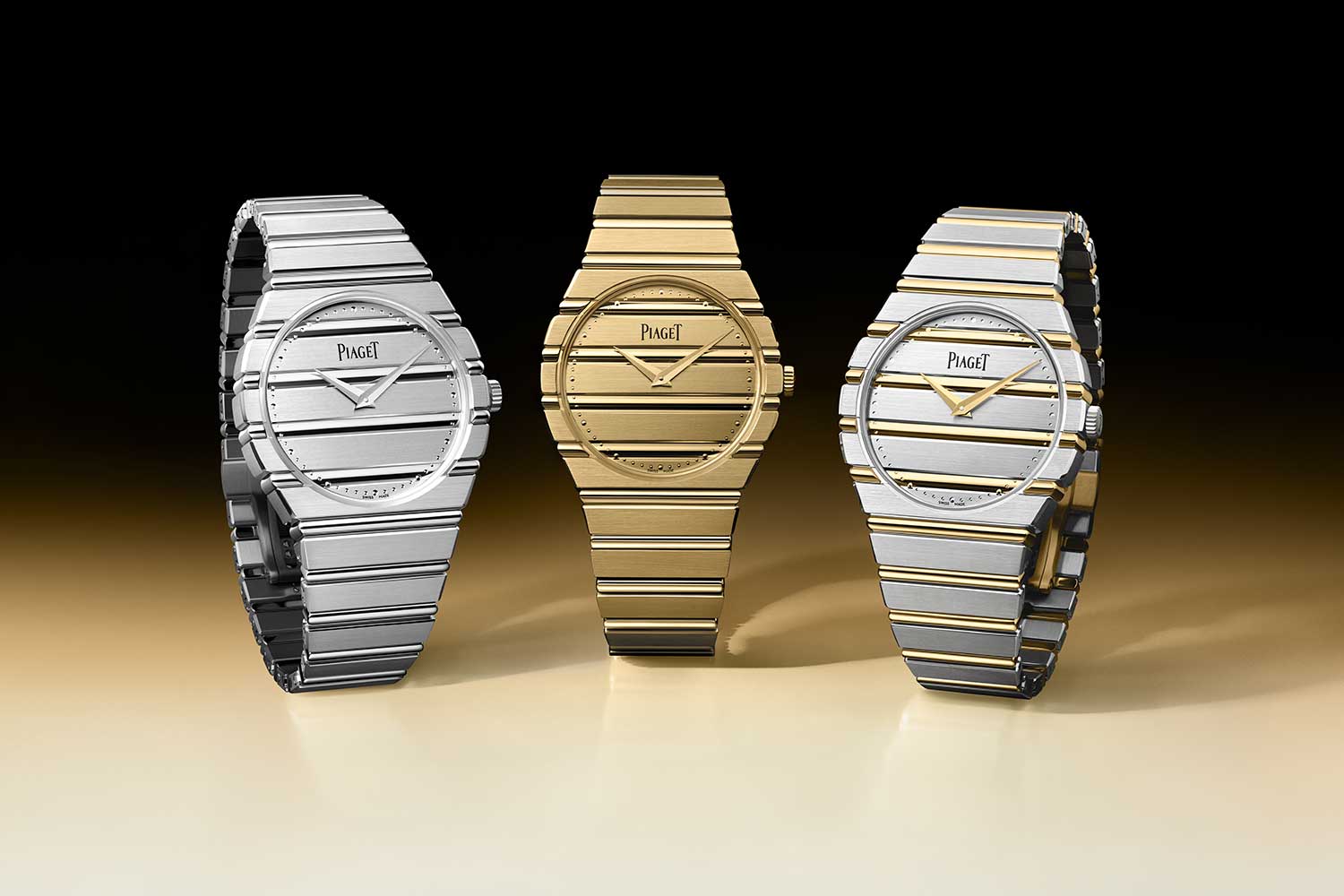 Two-Tone Fanfare: Piaget Polo Hits the High Notes