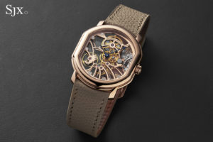 Hands On: Daniel Roth Extra Plat Skeleton Rose Gold