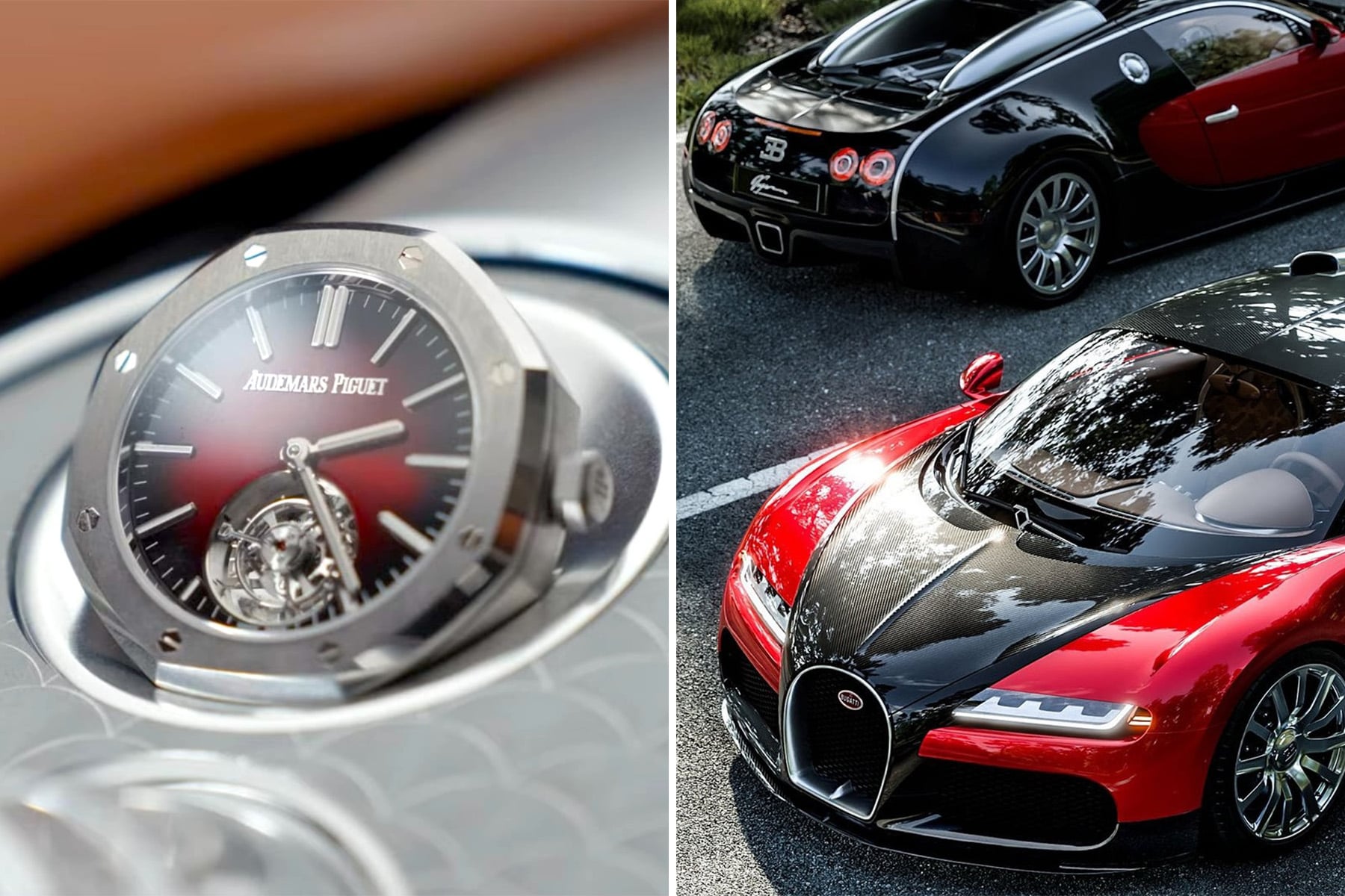 Bugatti’s F.K.P. Hommage Features An Audemars Piguet Royal Oak Tourbillon As A Luxury Dash Clock