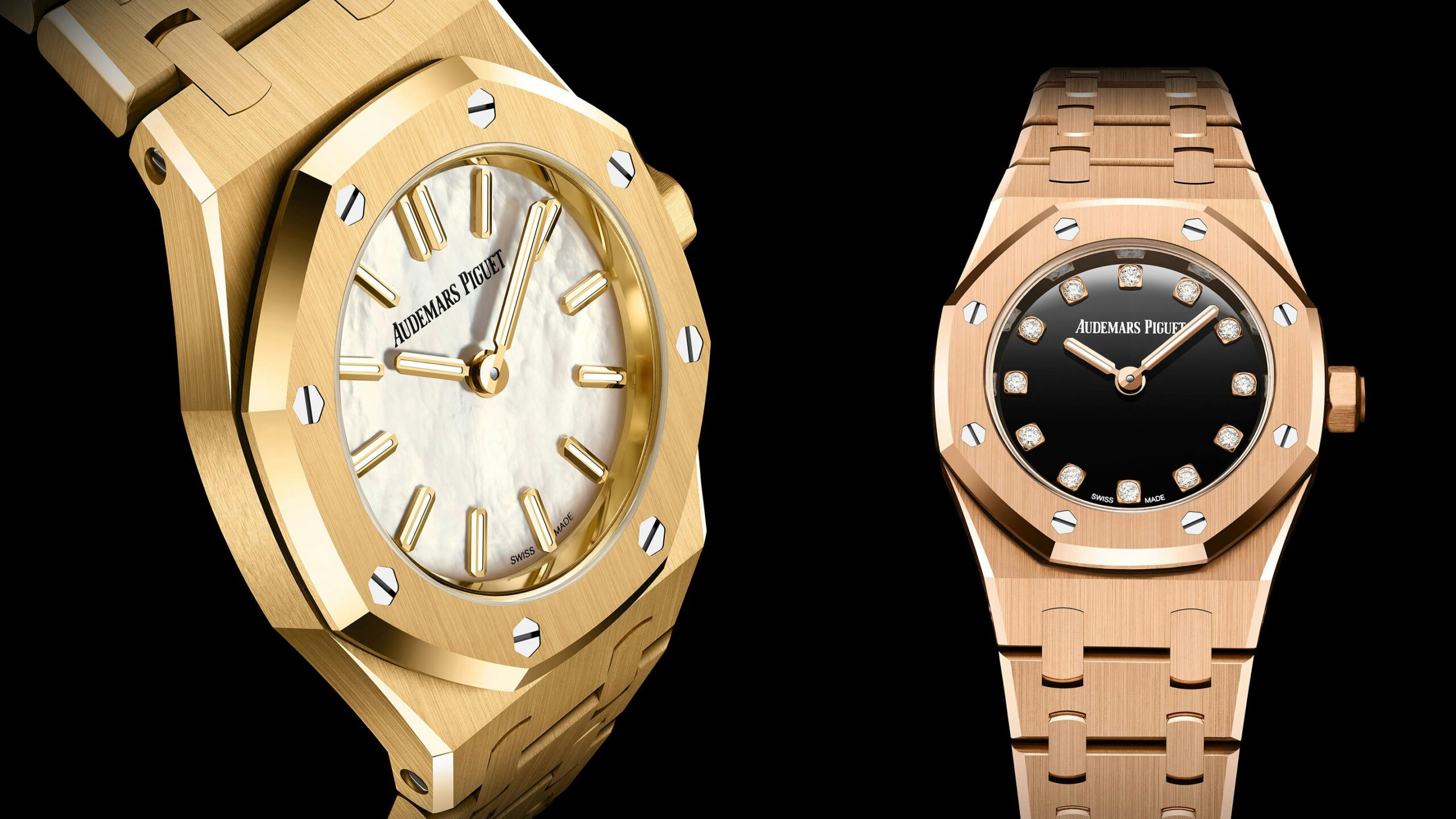 Introducing: Audemars Piguet Expands The Royal Oak Mini Collection With Two New Stone Dial Quartz Models