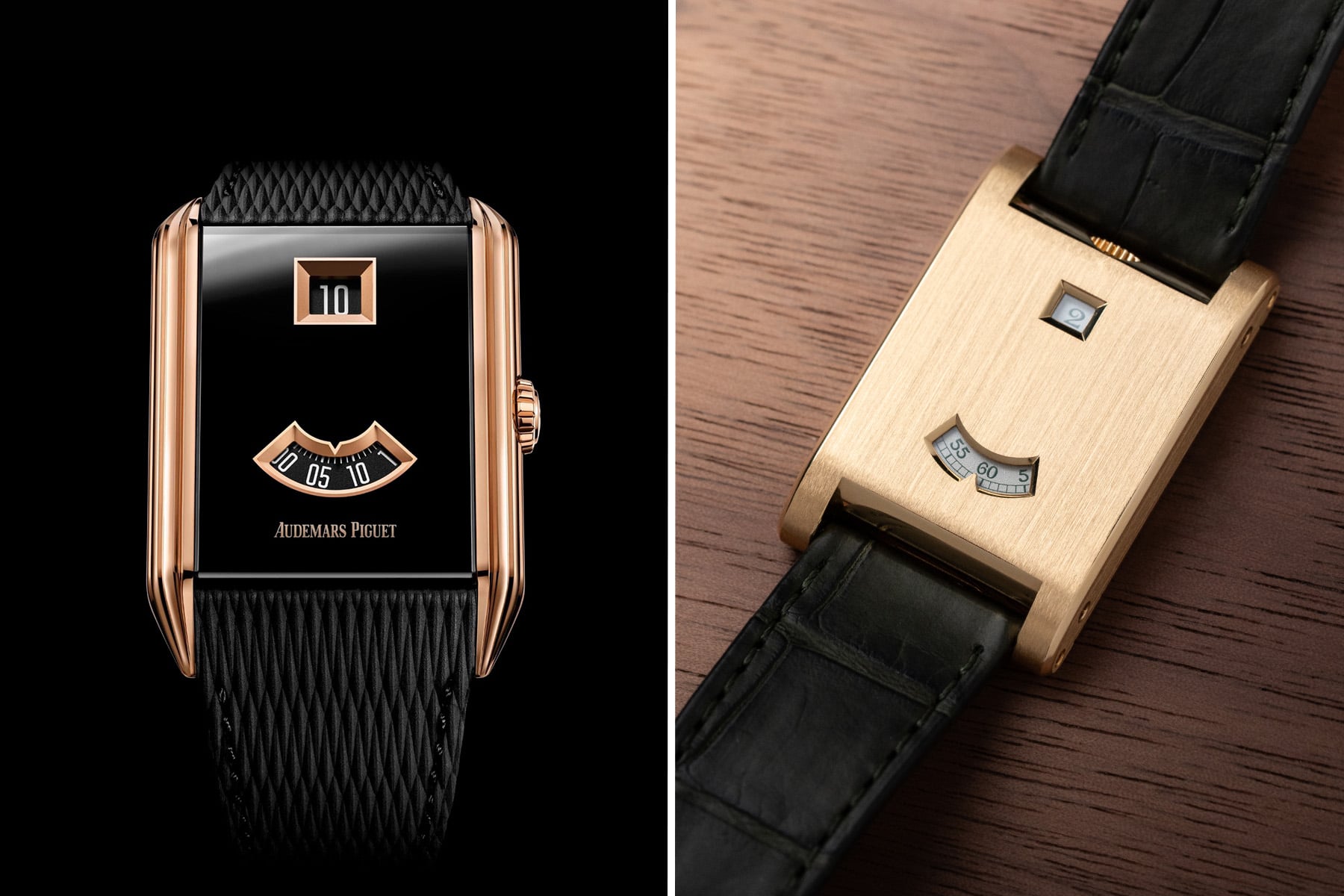 Sunday Morning Showdown: Audemars Piguet Neo Frame Jumping Hour Vs. Cartier Tank À Guichets