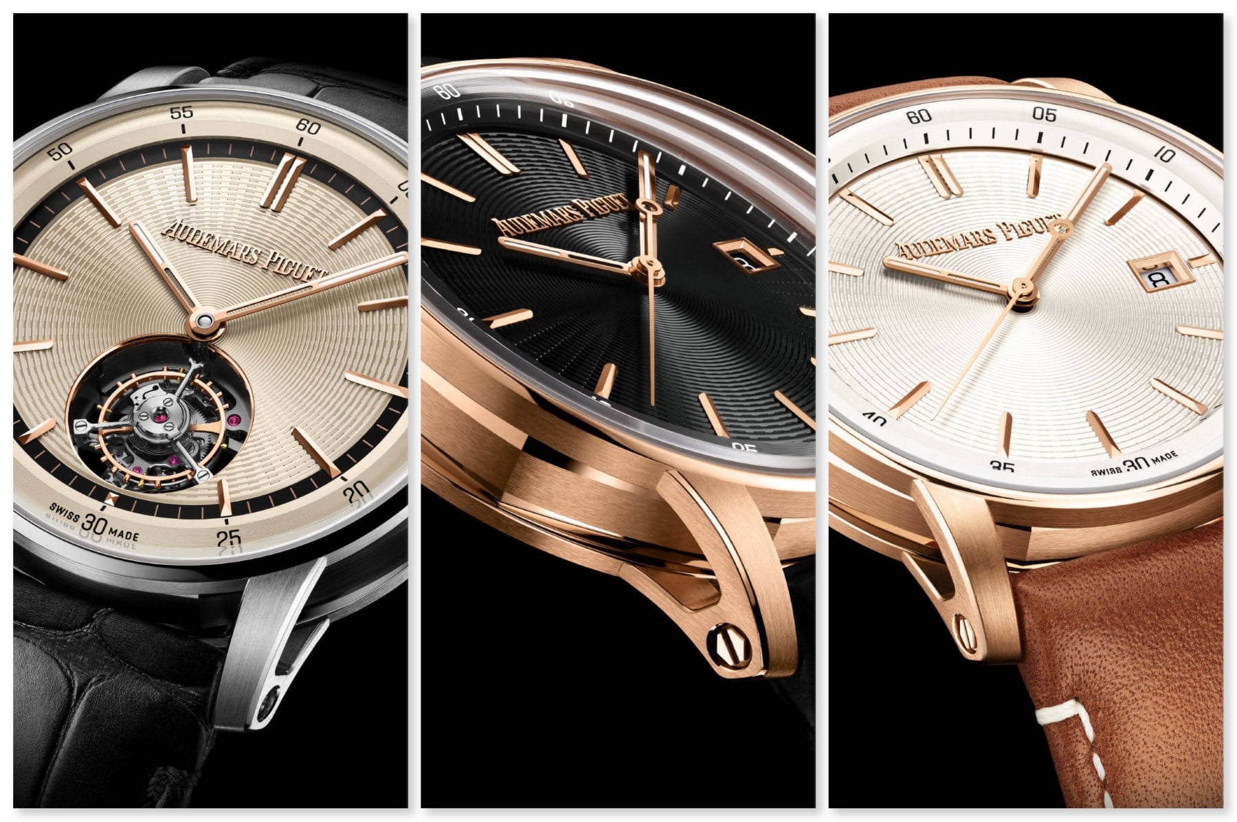 Three New “Codes” To Crack: Two 38mm Code 11.59 By Audemars Piguet Selfwinding Watches And One 41mm Tourbillon