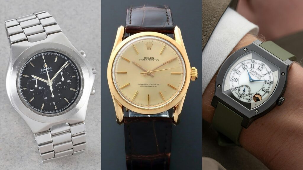 Bring a Loupe: A Heuer Dato 12, A Rolex Bombé, and—What’s That?—An F.P.Journe Élégante?