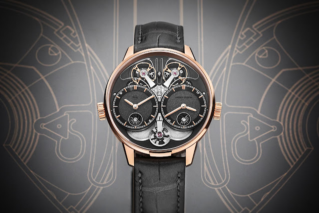 Armin Strom Dual Time GMT Resonance shines in Rose Gold