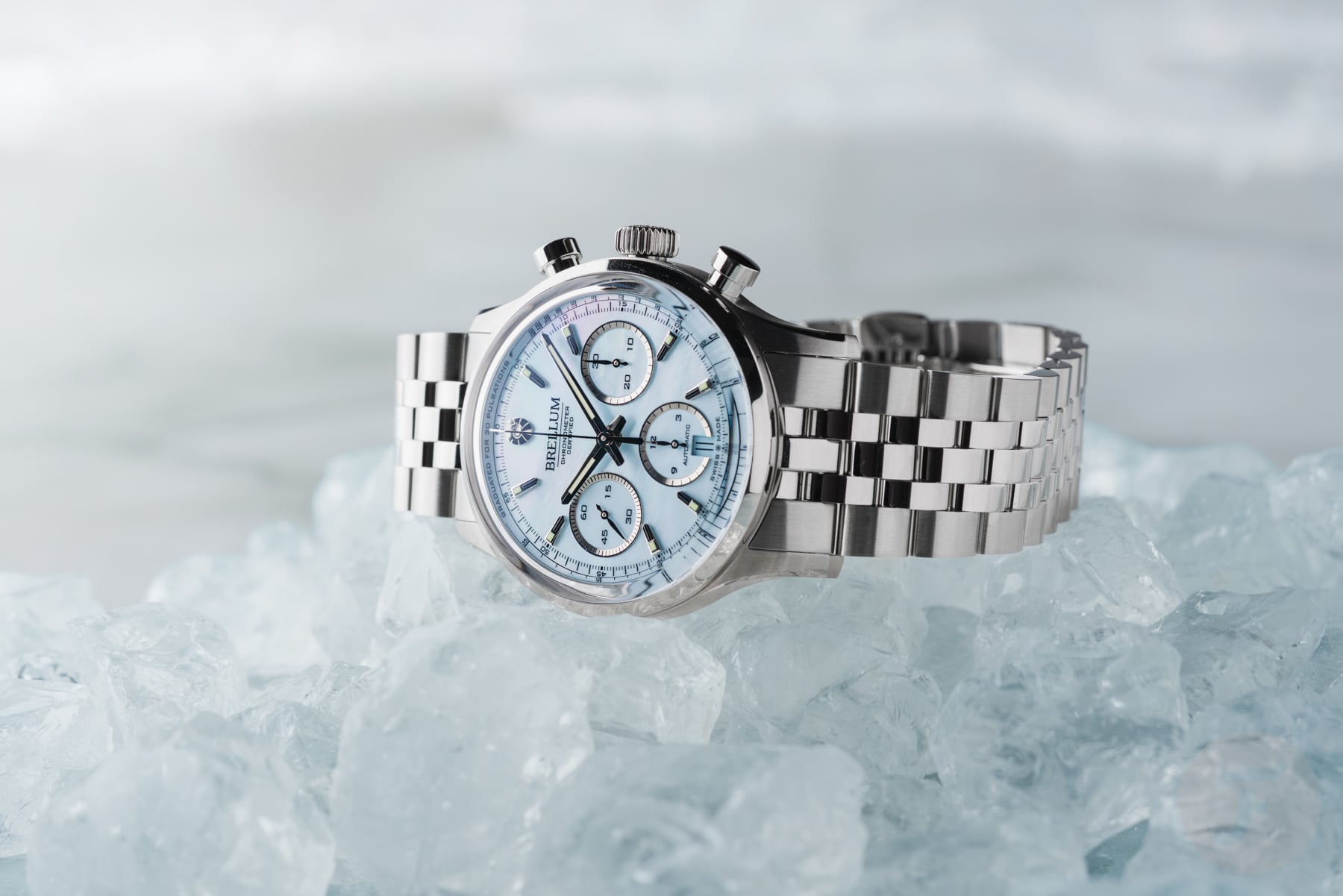 Hands-On: The Brellum Duobox 39 Ice Blue Mother Of Pearl Chronometer