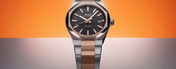 Introducing – Mido’s Accessible Multifort 8 One Crown Integrated Sports Watch Gets a Two-Tone Look