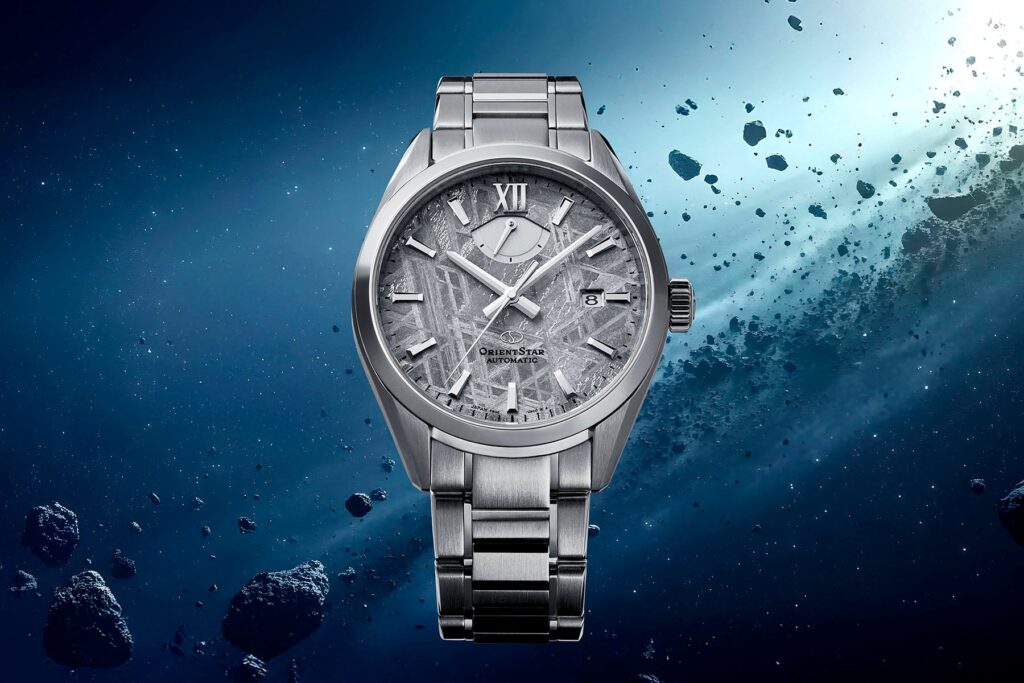 Orient Star Celebrates Its 75th Anniversary With The M34 F8 Date Meteorite