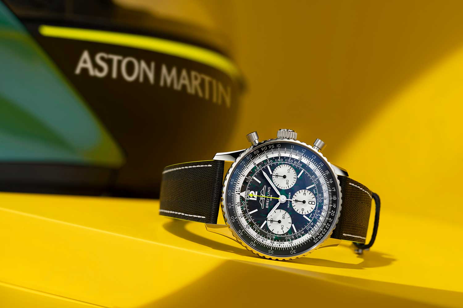 Breitling’s Back on the Grid with New F1 Partnership with Aston Martin