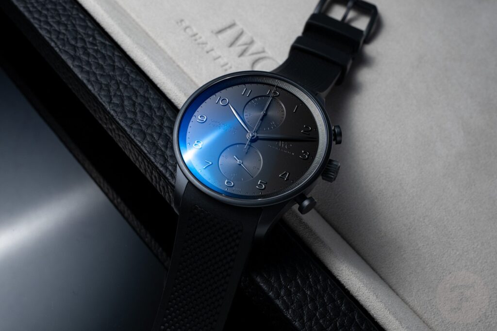 Introducing: The All-Black IWC Portugieser Chronograph In Ceratanium