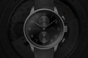 IWC Reimagines the Portugieser Chronograph in Ceratanium