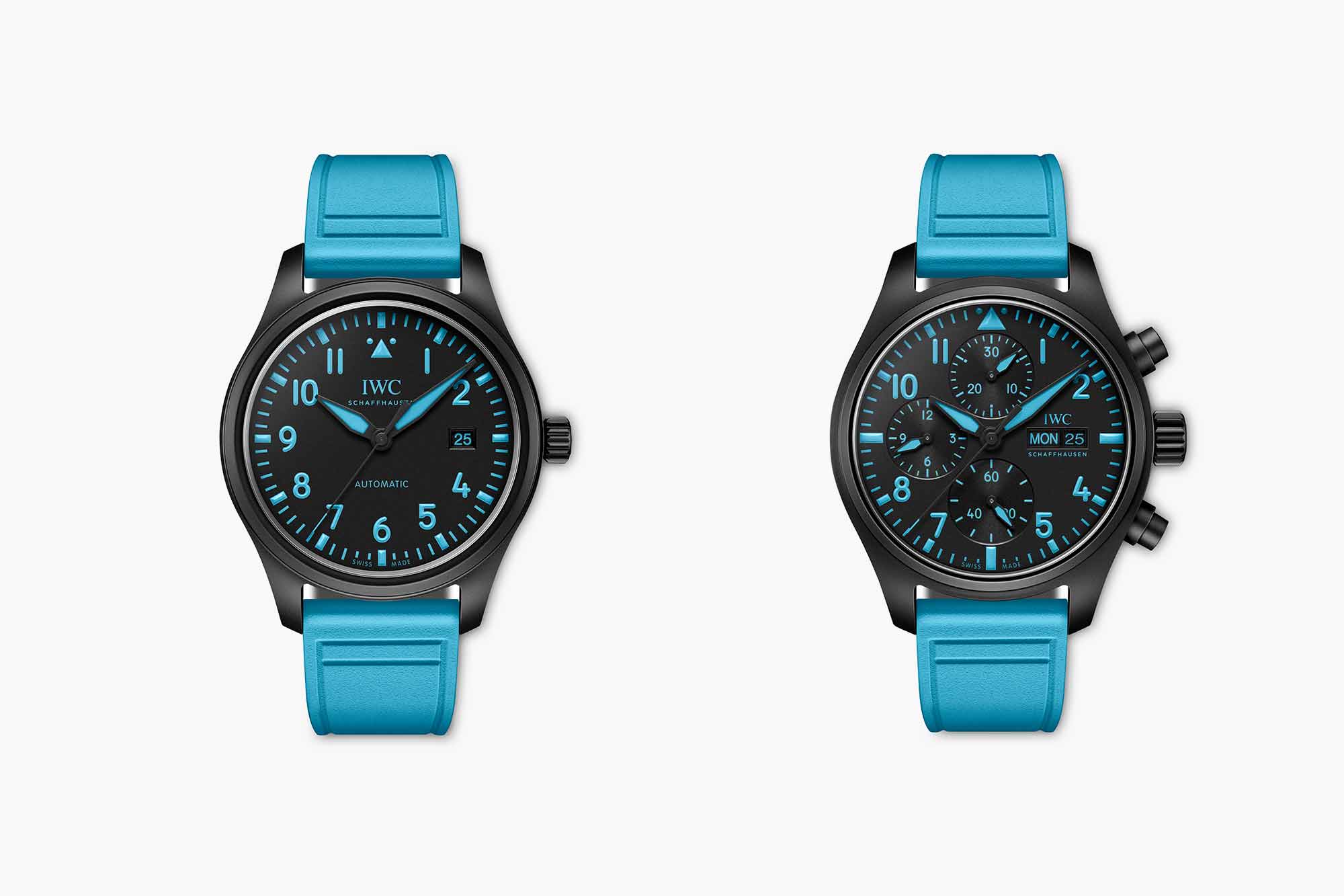 IWC Introduces a Pair of Limited Edition Pilot’s Watches in Collaboration with F1 Driver George Russell