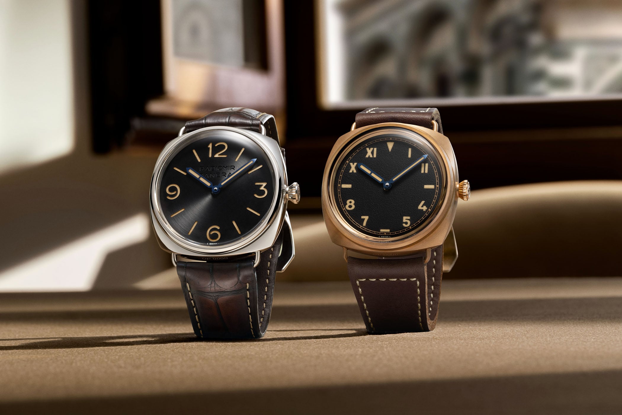 Panerai Radiomir Viaggio Nel Tempo Experience Set with PAM01729 and PAM01730 Limited Editions