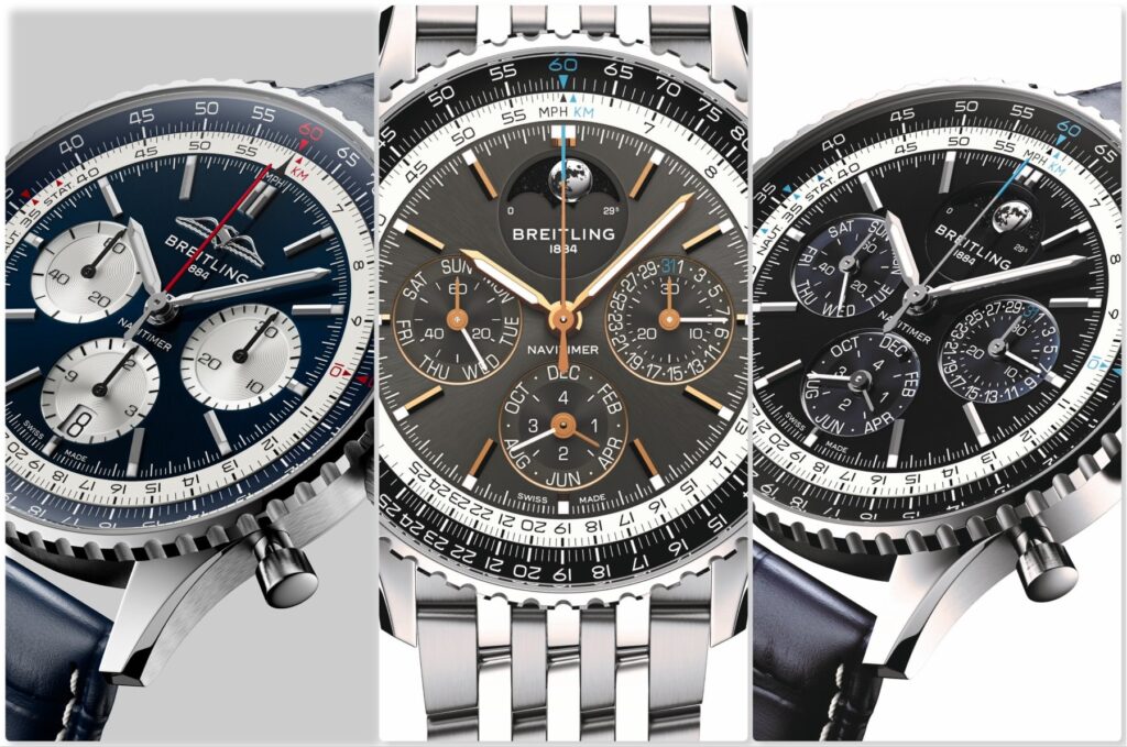 Breitling Launches The Navitimer Tribute To Concorde In Steel, A Perpetual Calendar In Steel And Platinum, And A Full-Platinum LE