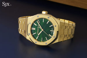 Hands On: Audemars Piguet Royal Oak Malachite 37 mm