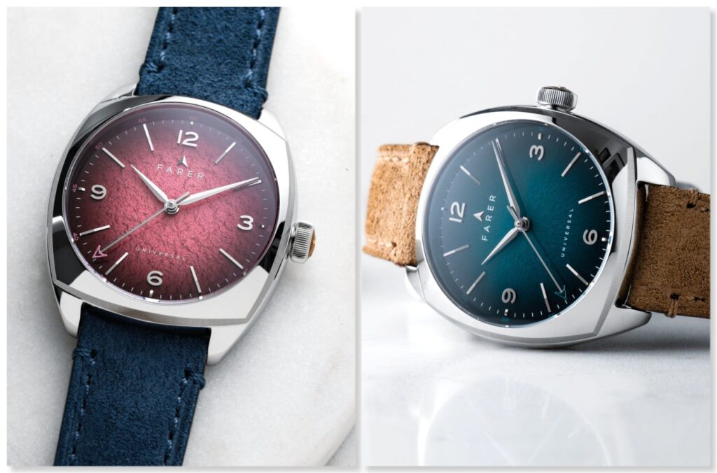 Introducing: Two New 35mm Watches In The Farer Cushion Case Collection