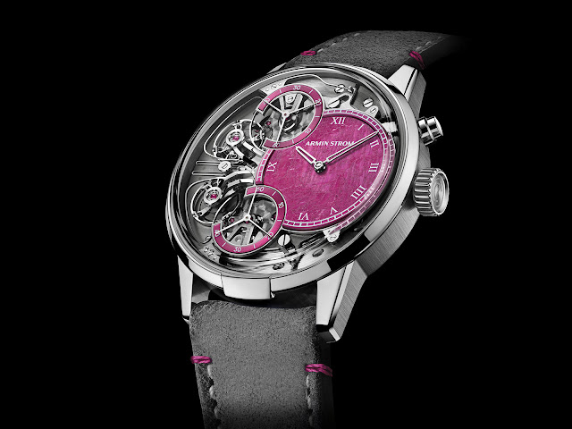Armin Strom Mirrored Force Resonance Ruby:  a limited edition with genuine ruby dial