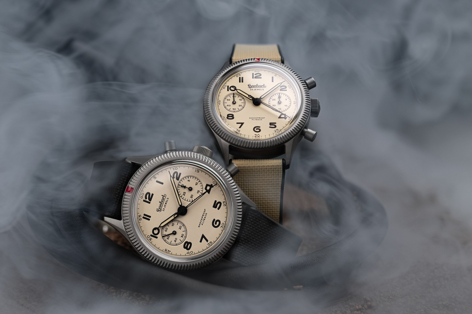 Introducing: The Hanhart 417 Ti Desert Pilot Limited Editions