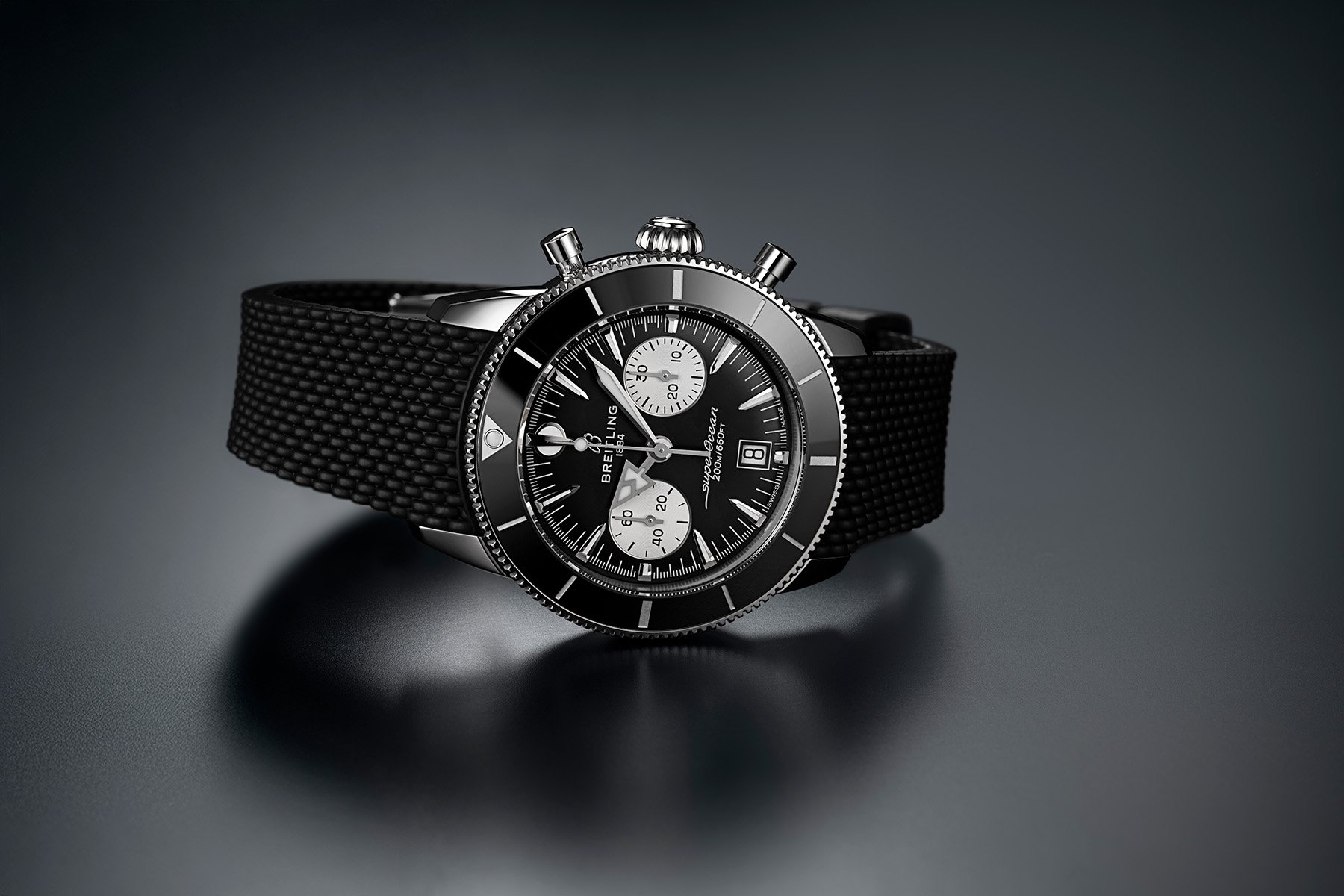 Breitling Introduces The Stylish Reverse-Panda Superocean Heritage B01 Chronograph 42
