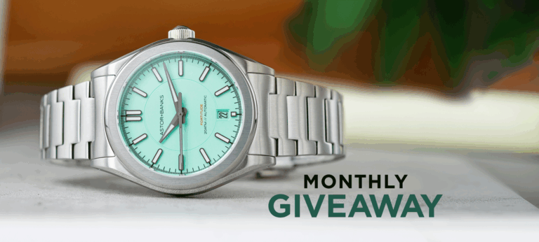WATCH GIVEAWAY: Astor+Banks Fortitude Pro Mint Green