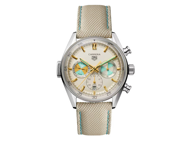 TAG Heuer Carrera Chronograph Seafarer revives the historic tide indicator