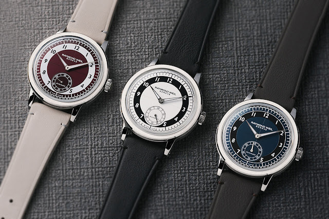 Raymond Weil unveils Tuxedo editions for its Millesime Small Seconds 39 mm line
