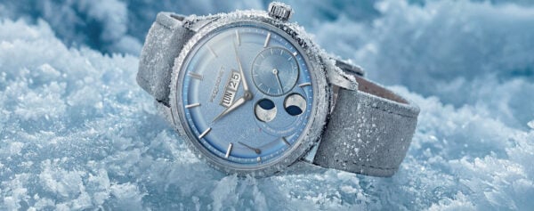 Introducing – The Pequignet Royale Paris Large Date and Moon in Icy Blue
